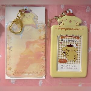 🆕 Pompompurin 🆔/Picture holder keychain
